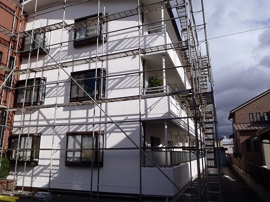 滋賀県マンションの外観修繕工事
