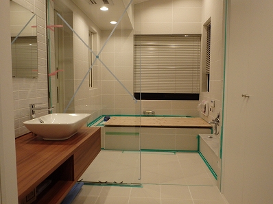 京都市中京区　在来ジェットバス浴室工事