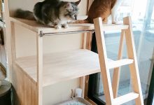 京都市中京区　新しい猫ちゃんを迎えるためのキャットウォーク設置工事
