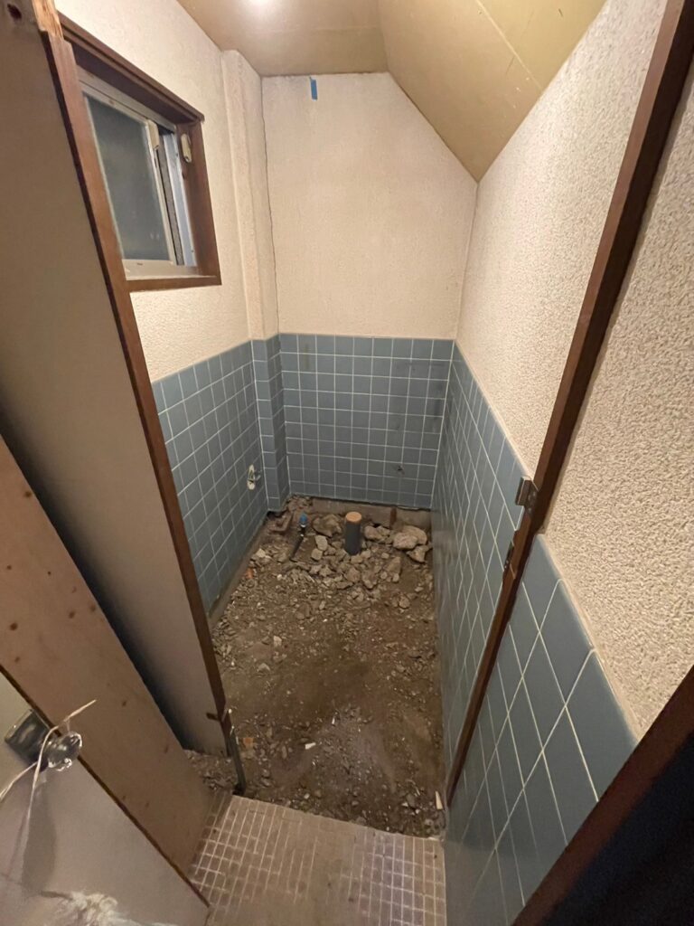 京都　T様　リフォーム　トイレ解体