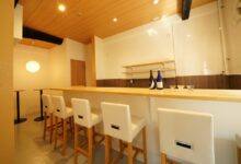 先斗町、日本酒Bar 新装工事